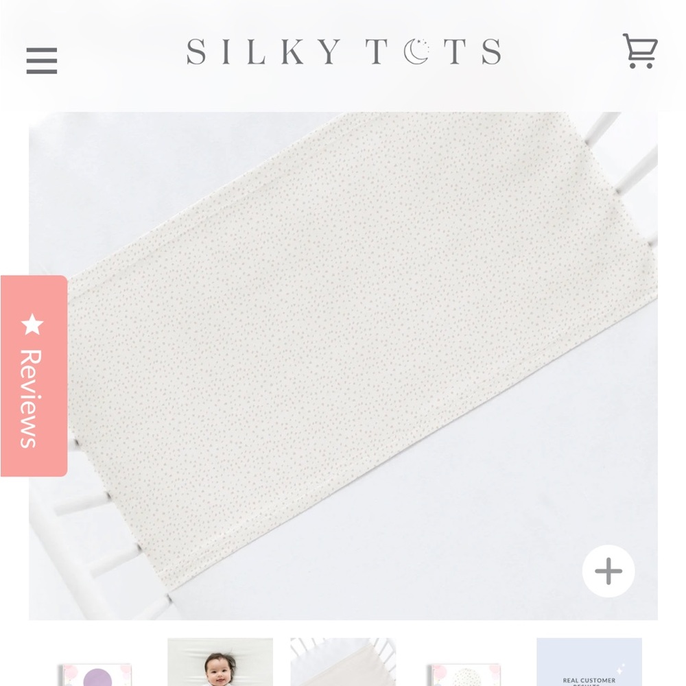 Silky Tots Crib Sleeve